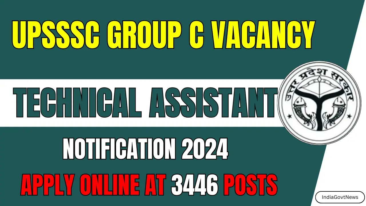 UPSSSC Group C Vacancy